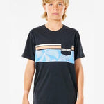 Boys Blocker T-shirt - Drenge - Black - Gumpel & Co