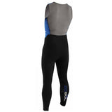 Men's Response Long John Våddragt | Black/Grey/Blue - Gumpel & Co