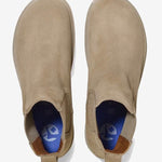 Highwood Slip On Men Suede Chelsea Boot - Taupe - Normal - Gumpel & Co