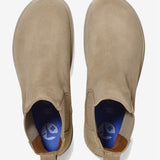 Highwood Slip On Men Suede Chelsea Boot - Taupe - Normal - Gumpel & Co