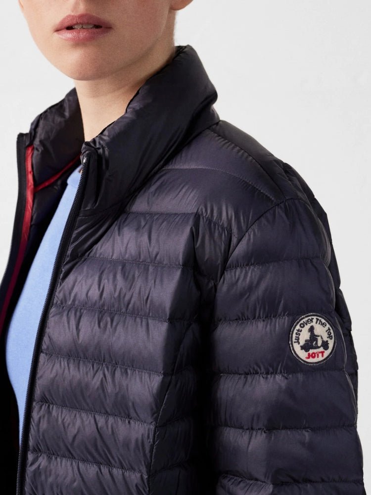 Cha Noos Dunjakke - Womens - Navy - Gumpel & Co