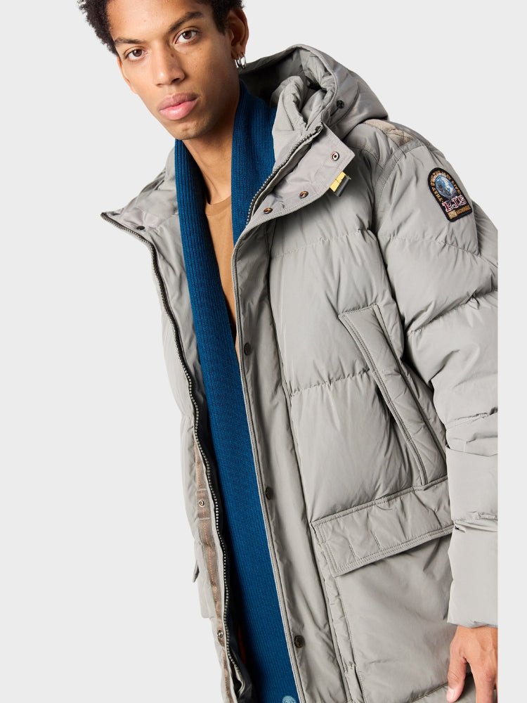 M Long Bear Dunfrakke - Herre - Sort - Gumpel & Co