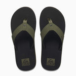 Men's The Layback Klipklapper - Herre - Black/Olive - Gumpel & Co