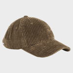 Allan Corduroy Cap - Unisex - Khaki - Gumpel & Co