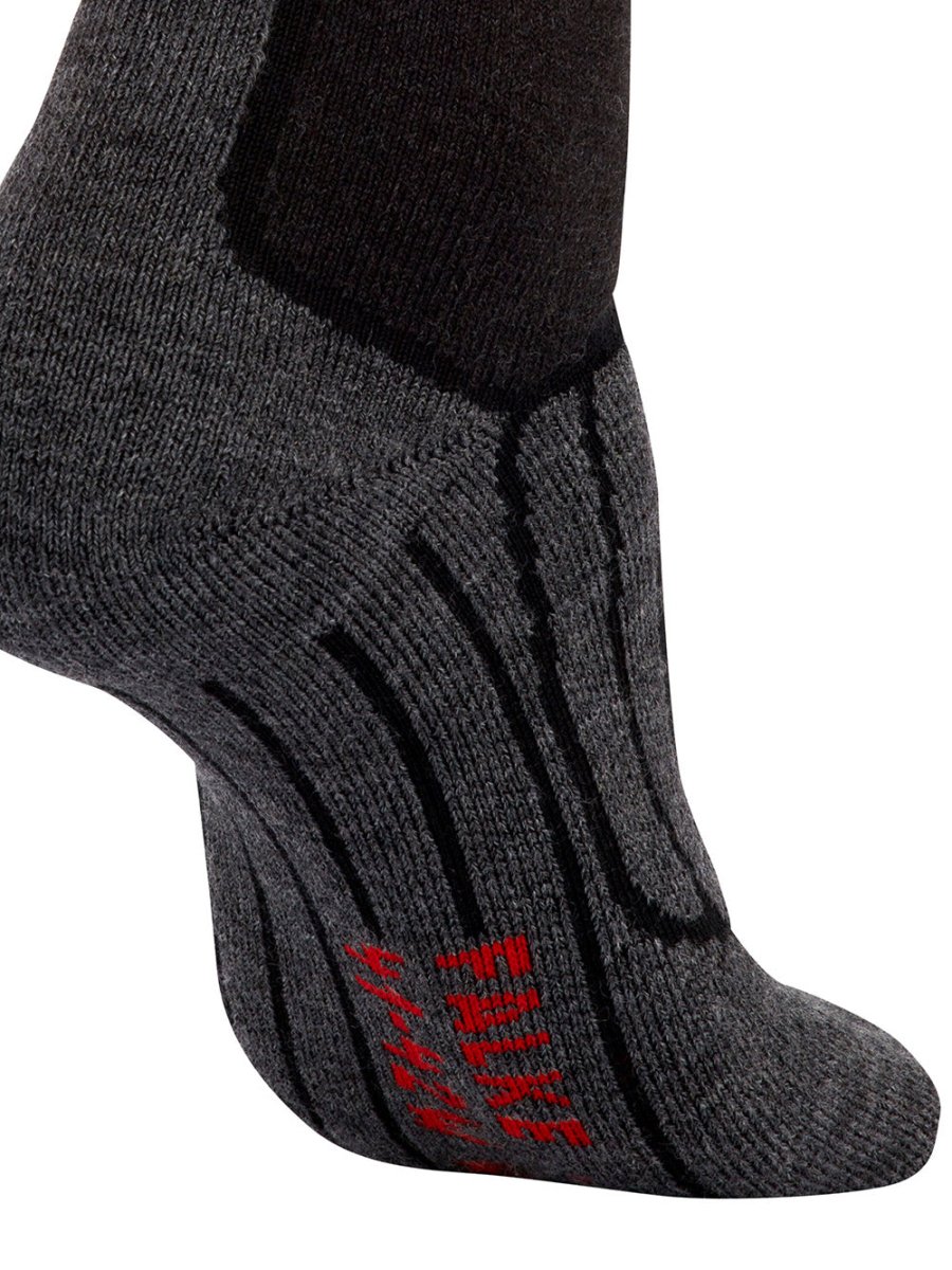 SK2 Intermediate Merinould Skisokker - Dame - Black - Gumpel & Co