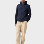 Willard Tech Strik Jakke - Herre - Blue Navy - Gumpel & Co