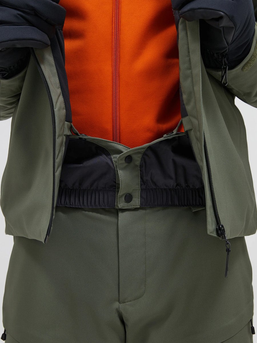 Maroon Insulated 2L Skijakke - Herre - Grøn - Gumpel & Co