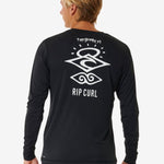 Icons Surflite Long Sleeve UV T-shirt - Herre - Black - Gumpel & Co