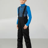 Junior Bib Skibukser - Børn - Black - Gumpel & Co