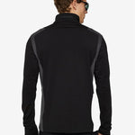 Lukas Quarter Zip Mid - Layer - Black - Gumpel & Co
