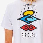 Search Icon Tee - Herre - White - Gumpel & Co