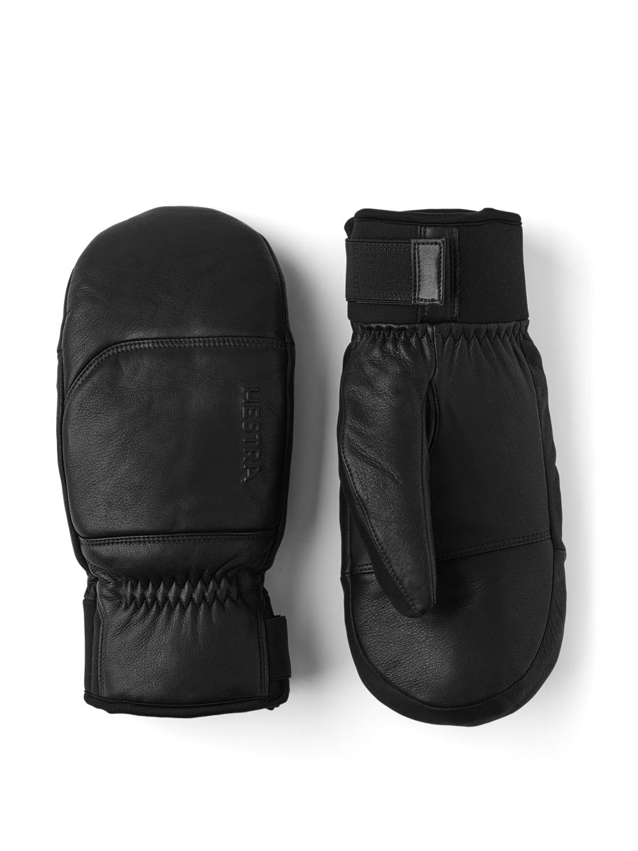 Women's Omni Mitten Leather Skivanter - Dame - Black - Gumpel & Co