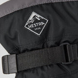 HESTRA Junior Gauntlet CZone 3-finger skihandske - sort/graphit