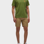 Tricolour Embroidery Tee - Herrer - Dino - Gumpel & Co