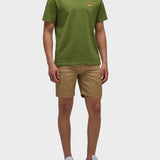 Tricolour Embroidery Tee - Herrer - Dino - Gumpel & Co