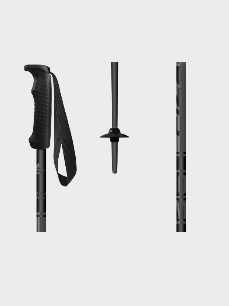 Storm Pro Skistav - Unisex - Black - Gumpel & Co