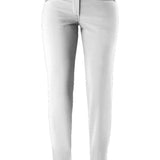 TONINI STRÆKBUKSER TIL DAMER | HVID - Gumpel & Co