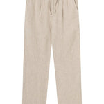 Men's Fig Loose Hør Pants - Herre - Light Feather Gray - Gumpel & Co