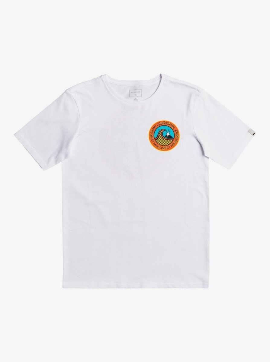 Quiksilver Electric Roots T-shirt | Børn 8 - 16 | White - Gumpel & Co