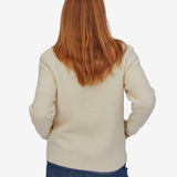 Retro Pile Fleece trøje - Dame - Natural - Gumpel & Co