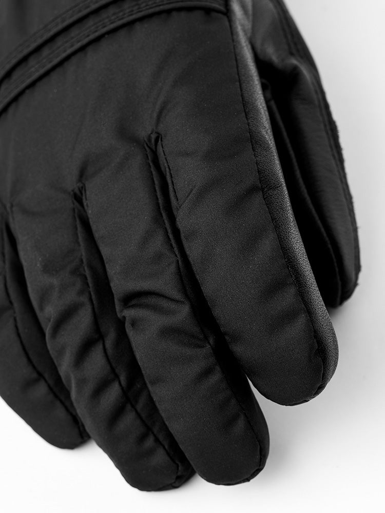 Primaloft Leather Female 5 - finger handsker - sort - Gumpel & Co