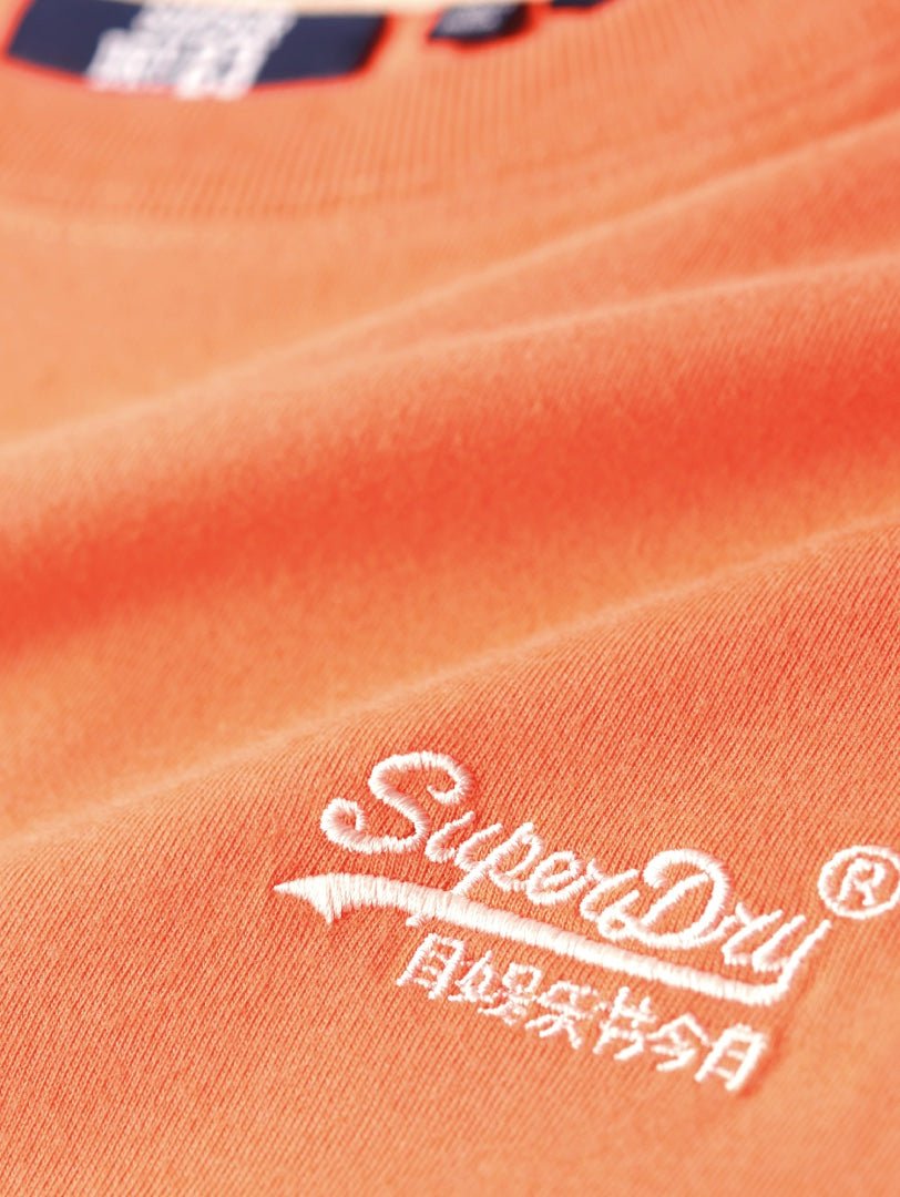 Men's Essential Logo T-shirt - Sunburst Coral - Gumpel & Co