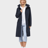 Susan - regnfrakke til damer - Dark Navy - Gumpel & Co
