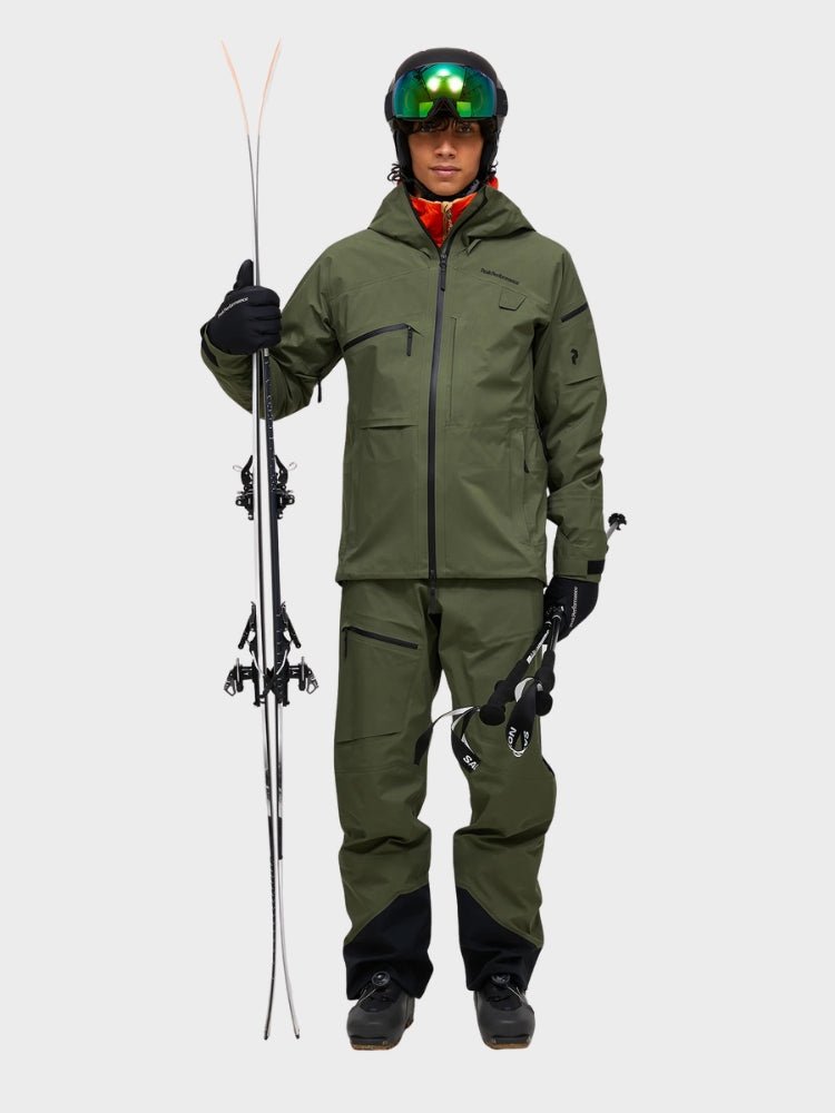 Alpine Skijakke 3L GORETEX - Herre - Grøn - Gumpel & Co