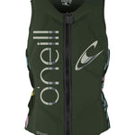 Women's Slasher Comp Impact Vest - Kvinder - Dark Olive/Baylen - Gumpel & Co