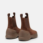 Luna Chelsea Suede Vinterstøvler - Unisex - Brown - Gumpel & Co