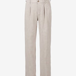Deleste Trousers - Dame - Khaki Melange - Gumpel & Co