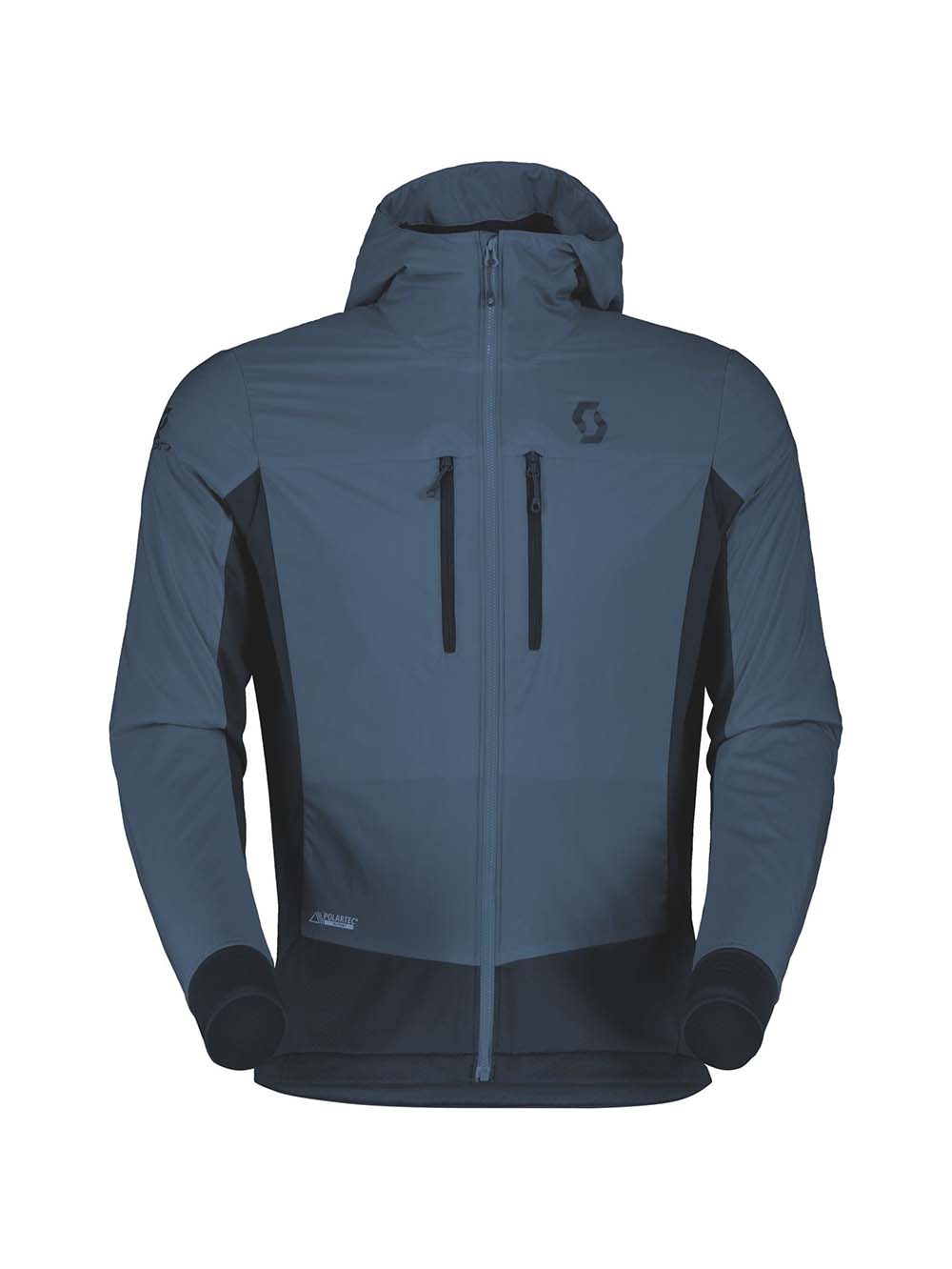 Men's Explorair Alpha Hoddy - Herre - Metal Blue/Dark Blue - Gumpel & Co