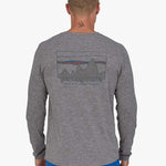 Capilene Cool Daily Graphic UV T-shirt - Herre - Skyline Feather Grey - Gumpel & Co