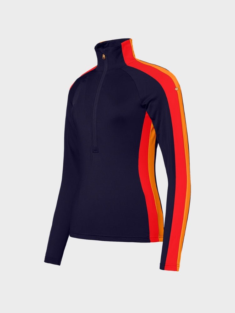 Fuoco Ski midlayer - Womens - French Blue - Gumpel & Co