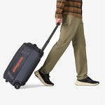 Black Hole Wheeled Duffel bag 40L - Matte Smolder Blue - Gumpel & Co