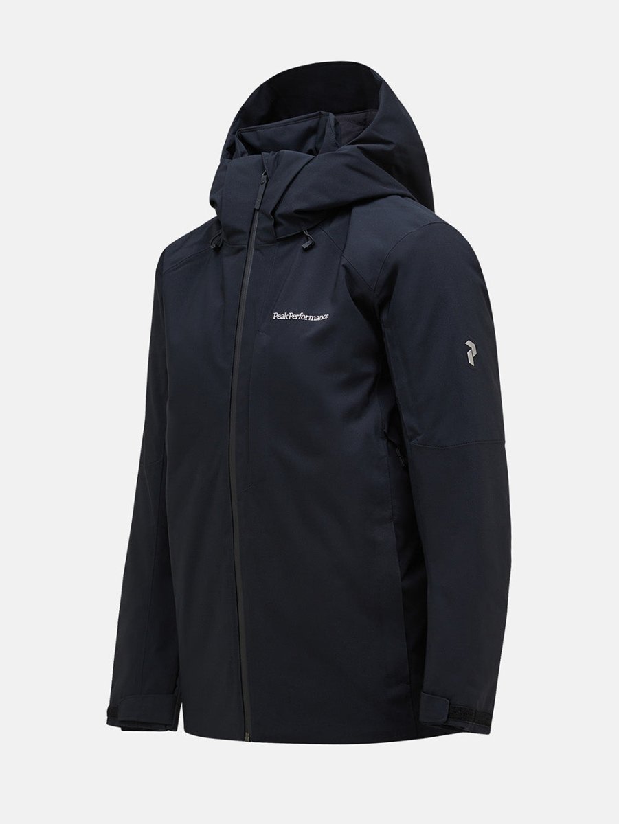 Maroon Insulated 2L Skijakke - Herre - Sort - Gumpel & Co