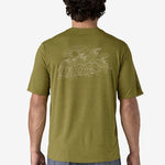 Capilene Cool Daily Graphic Tshirt - Herre - Graze Green - Gumpel & Co