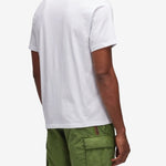 Camou Follow The Sun Print T-shirt - Herrer - White - Gumpel & Co