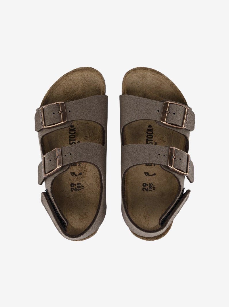 Milano HL Kids Birkibuc sandal - Mocha - Normal - Gumpel & Co