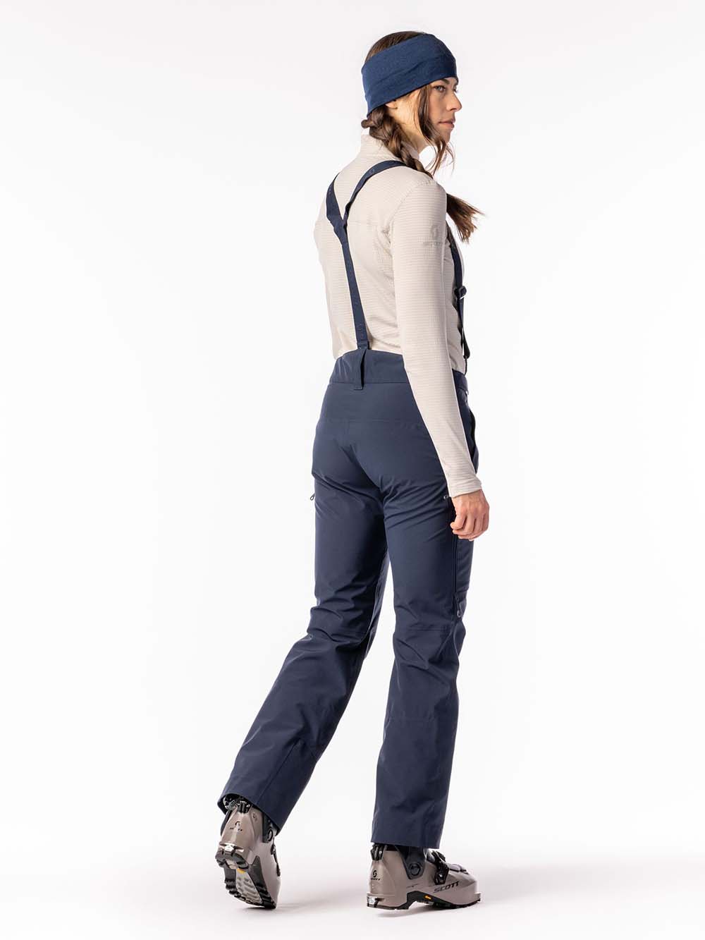 Women's Explorair 3L Skibukser - Dame - Black - Gumpel & Co