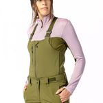Women's Vertic 3L Skibukser - Dame - Fir Green - Gumpel & Co