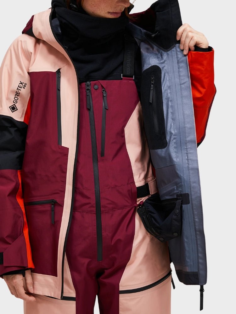 Vertical GORE - TEX Pro Skijakke - Dame - Peach Fuzz - Gumpel & Co