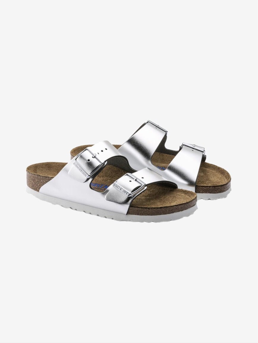 Arizona Sandal Naturlæder - Metallic Silver - Normal - Gumpel & Co