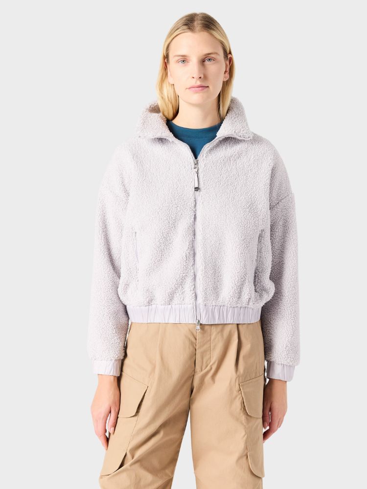 Sori Full Zip Sweat - Dame - Grey - Gumpel & Co