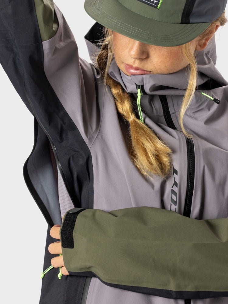 Explorair GTX 3L Skijakke - Dame - Hvid / Sort - Gumpel & Co