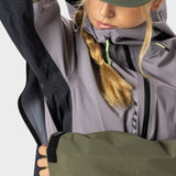 Explorair GTX 3L Skijakke - Dame - Hvid / Sort - Gumpel & Co