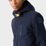 Willard Tech Strik Jakke - Herre - Blue Navy - Gumpel & Co