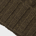 Cable Beanie - Unisex - Army - Gumpel & Co