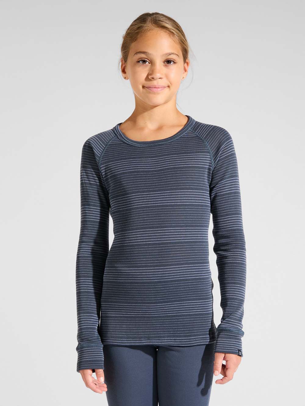 Kid's Active Warm Base Layer Skiundertøjssæt - Børn - Børn - India Ink/Folkstone - Gumpel & Co