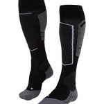 SK4 Advanced Merinould Skisokker - Dame - Black - Gumpel & Co